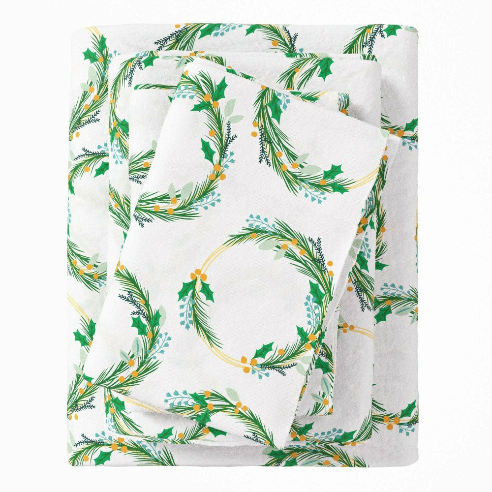 4-Piece Turkish Cotton Flannel Sheet - Lakeview Collection | Plow & Hearth