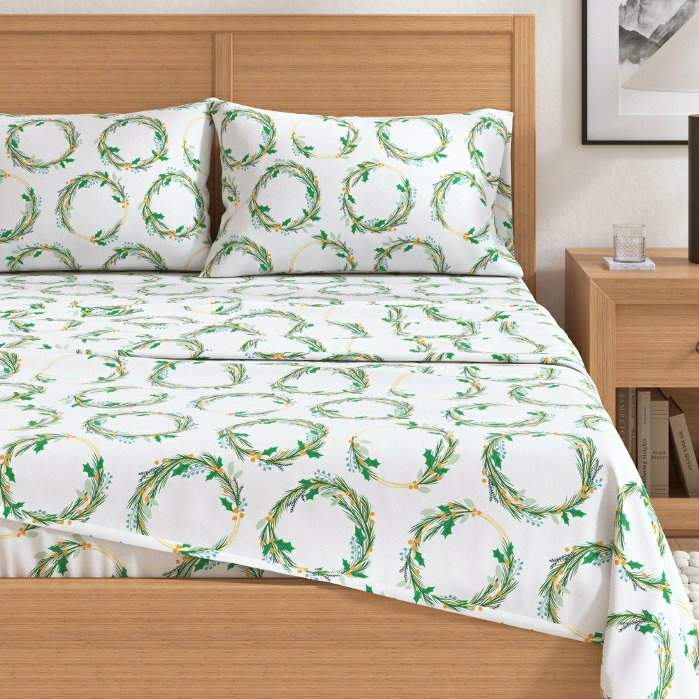 4-Piece Turkish Cotton Flannel Sheet - Lakeview Collection | Plow & Hearth