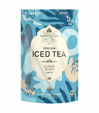 Organic Plain Black (Classic Black) Fresh Brew Iced Tea | Plow & Hearth