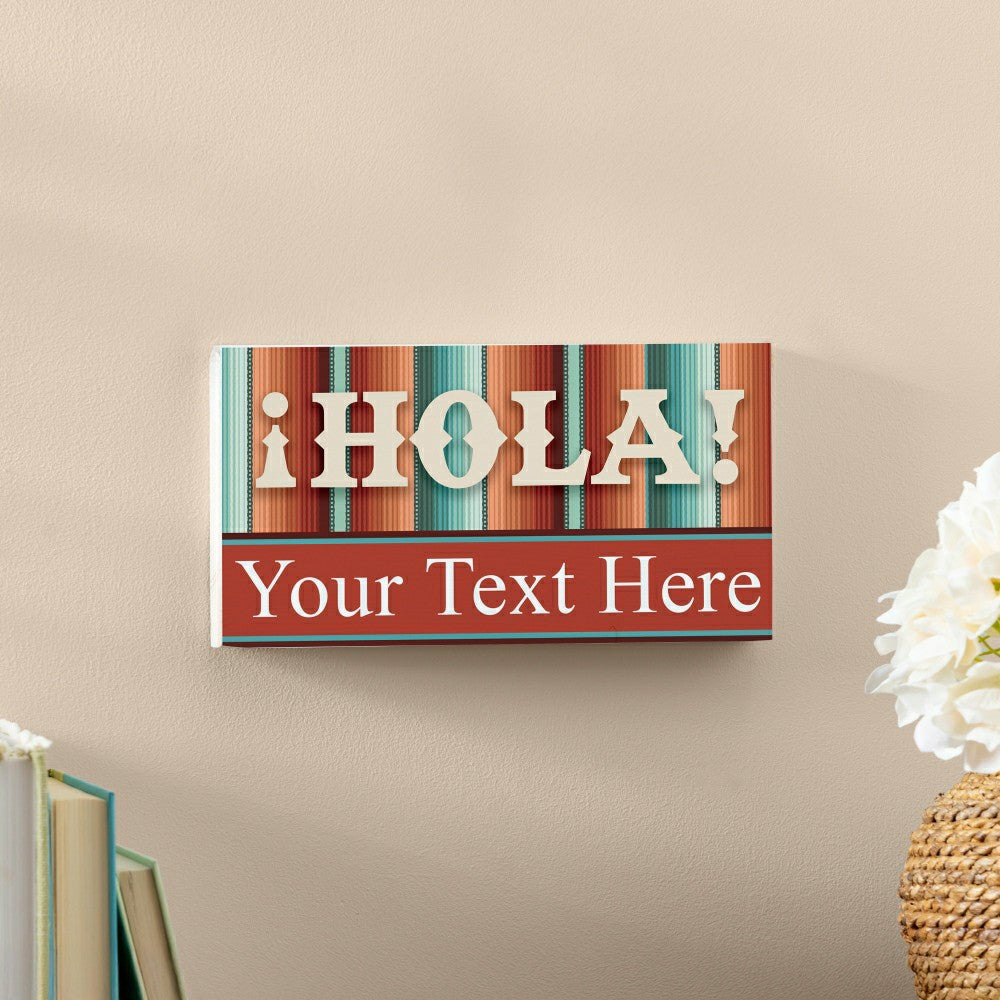 Southwest/Texas Everyday Hanging Signs w/rope Landscape (11“x6”)​ | Plow & Hearth