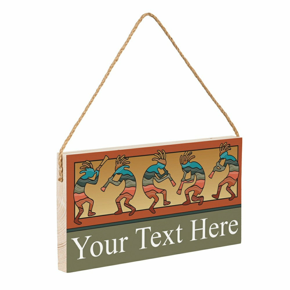 Southwest/Texas Everyday Hanging Signs w/rope Landscape (11“x6”)​ | Plow & Hearth