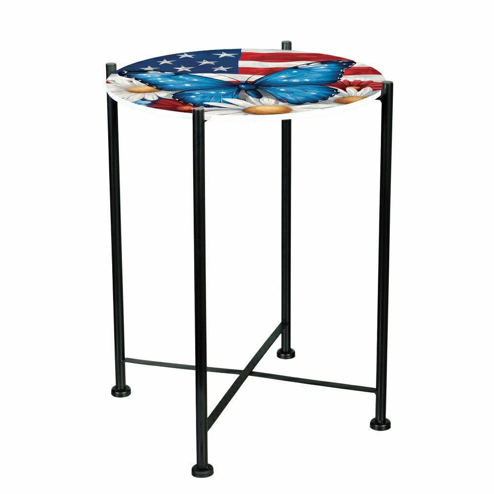 Patriotic Butterfly PVC16"D Door Décor | Plow & Hearth