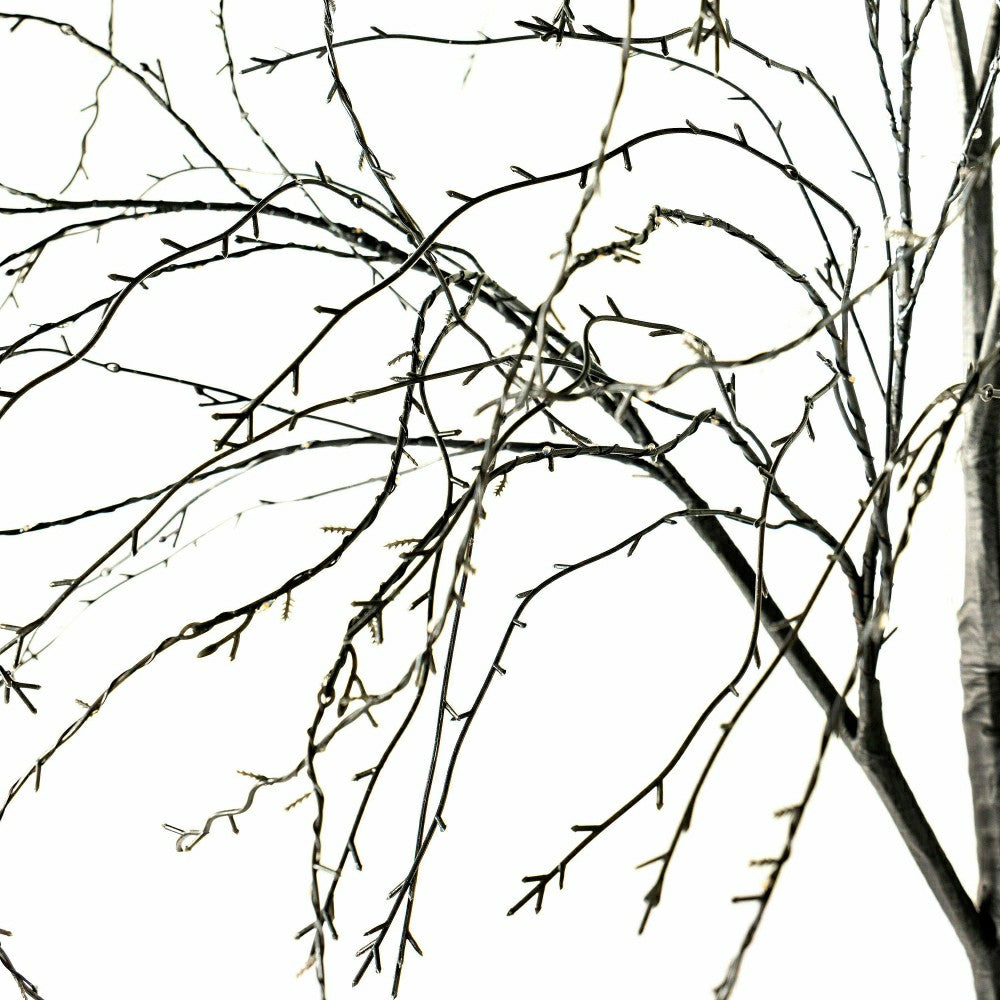 Indoor/Outdoor Halloween Weeping Willow, 4'H with 300 Lights | Plow & Hearth