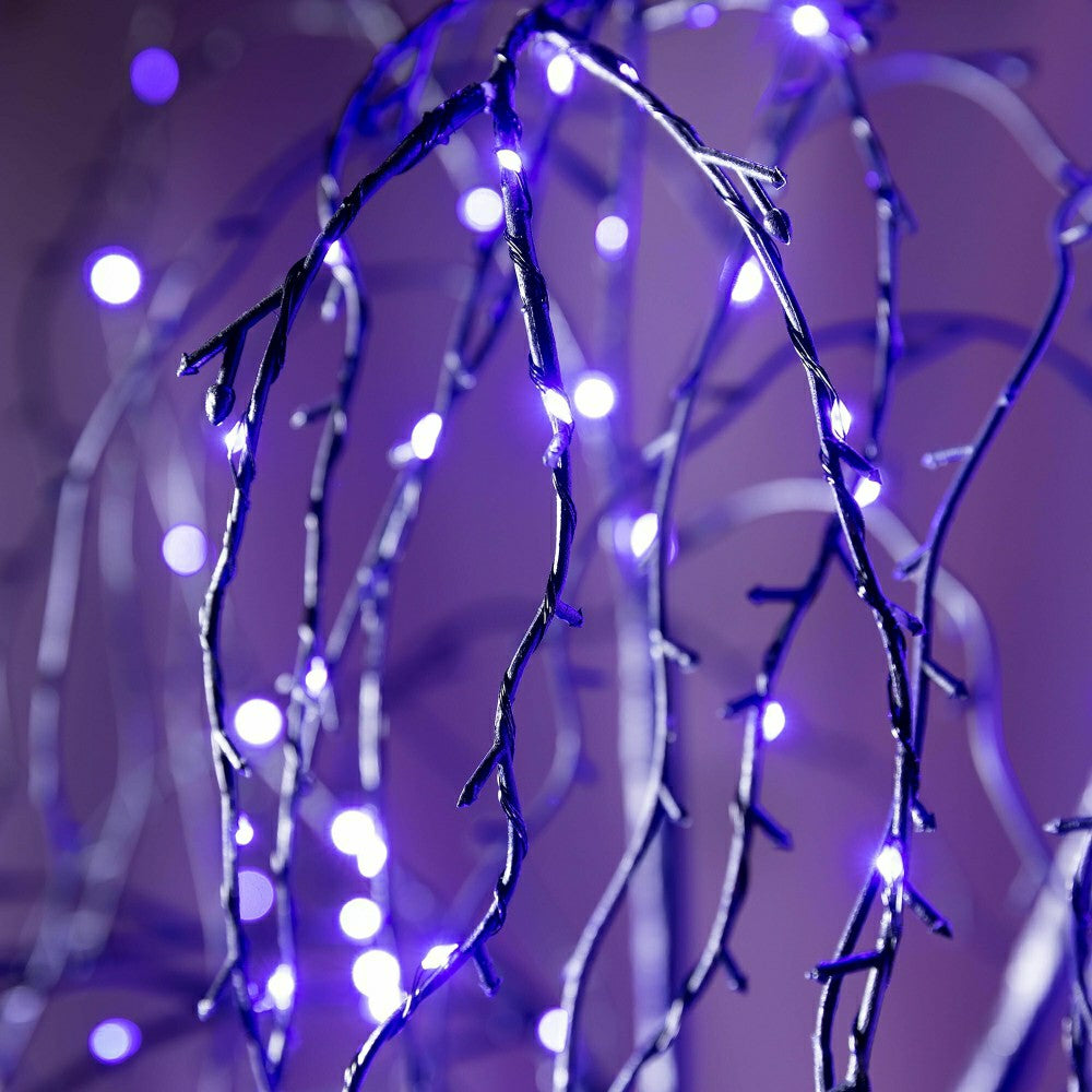Indoor/Outdoor Halloween Weeping Willow, 6'H with 500 Lights | Plow & Hearth