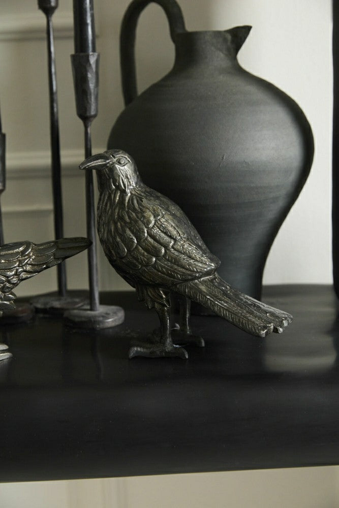 Nevermore Raven Figurine, 7.75"H | Plow & Hearth