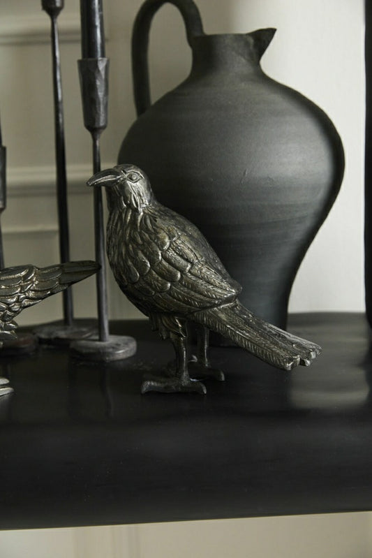 Nevermore Raven Figurine, 7.75"H | Plow & Hearth