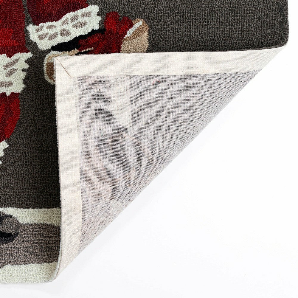 Indoor/Outdoor Hand-Hooked Good Dog Accent Rug, 30" x 48" | Plow & Hearth