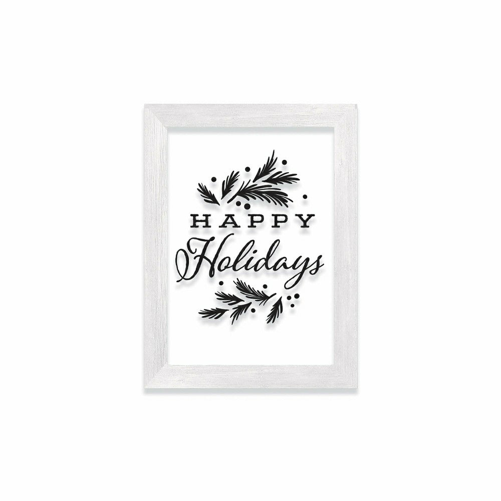 Framed Christmas Wishes Holiday Accents, Set of 3 | Plow & Hearth