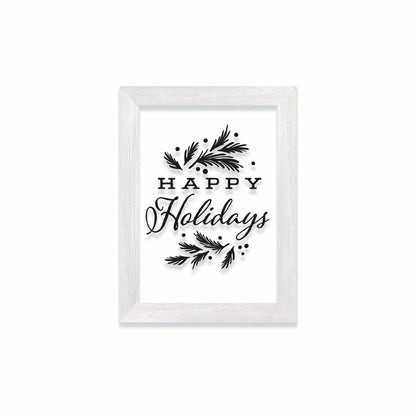 Framed Christmas Wishes Holiday Accents, Set of 3 | Plow & Hearth