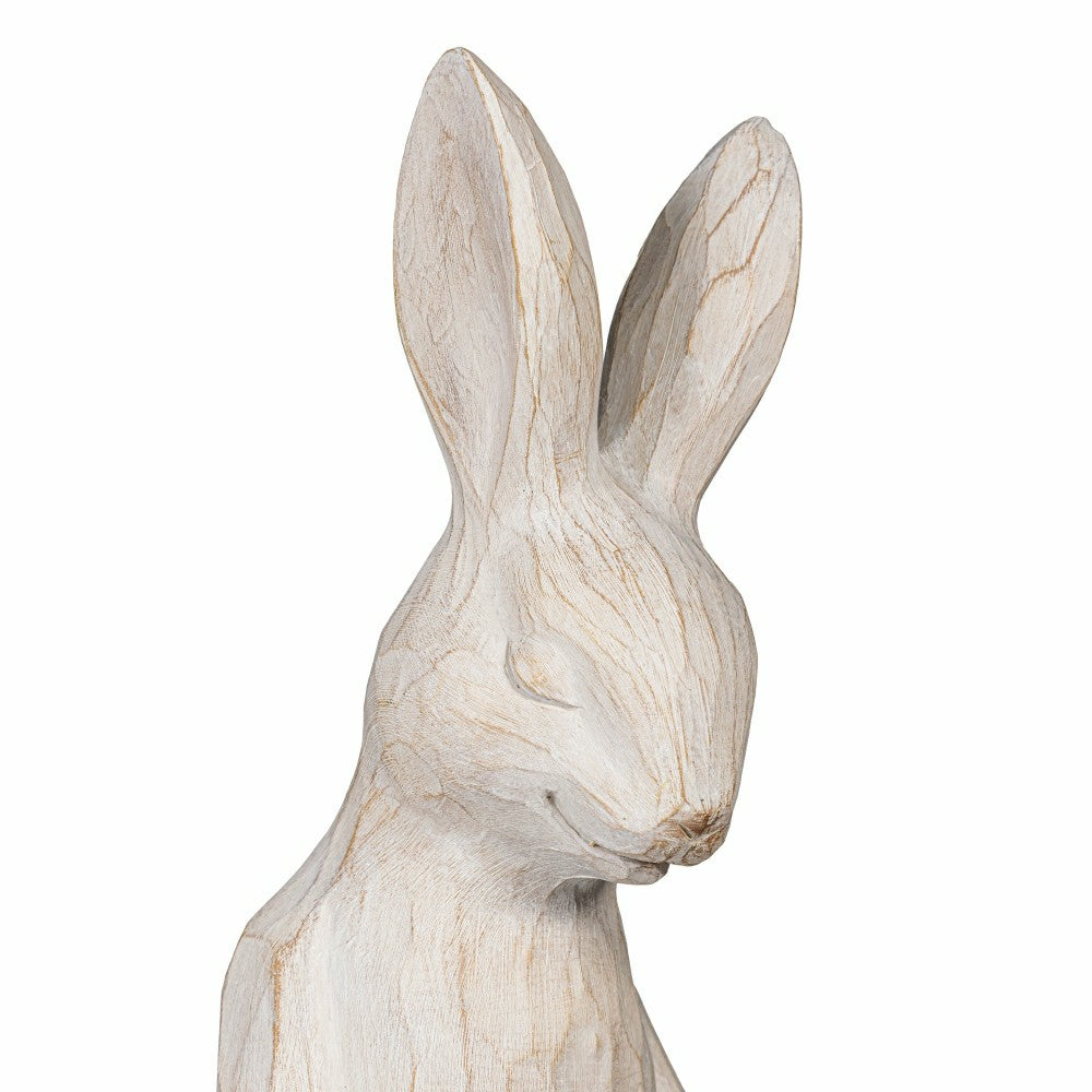 Bunny Family Resin Garden Statue, 12"H | Plow & Hearth