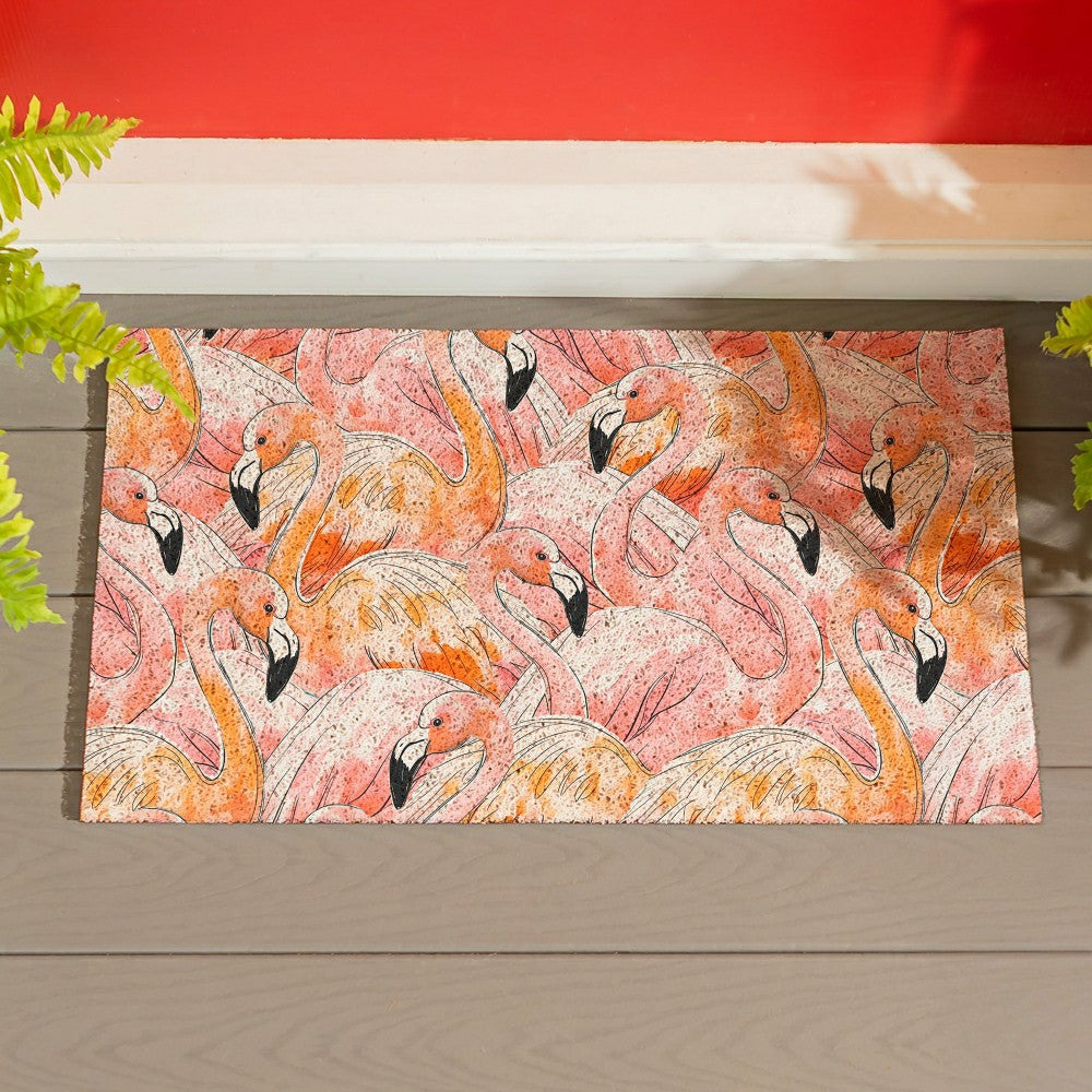 EG Studio Palm Beach Coastal PVC Mat (28x16) | Plow & Hearth