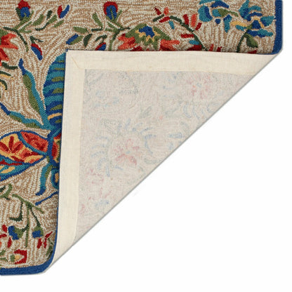 Liora Manne Frontporch Flora Bee Indoor/Outdoor Rug | Plow & Hearth