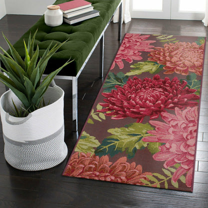 Esencia Mums Indoor/Outdoor Rug | Plow & Hearth
