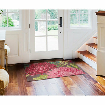 Esencia Mums Indoor/Outdoor Rug | Plow & Hearth