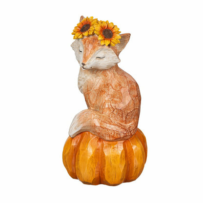Harvest Fox Animal Statue | Plow & Hearth