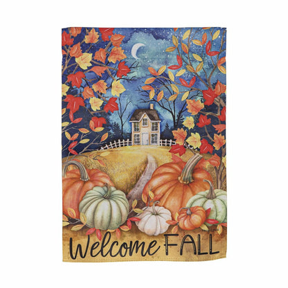 Alive in Fall Suede Garden Flags | Plow & Hearth