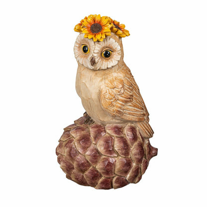 Harvest Owl Animal Statue | Plow & Hearth
