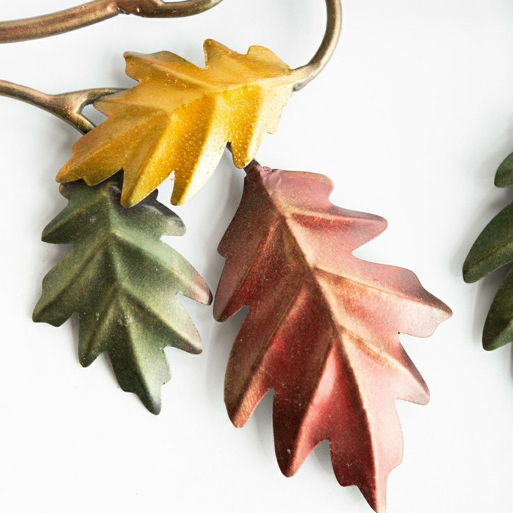 Autumn Leaves Metal Wall Art | Plow & Hearth