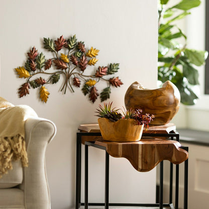 Autumn Leaves Metal Wall Art | Plow & Hearth