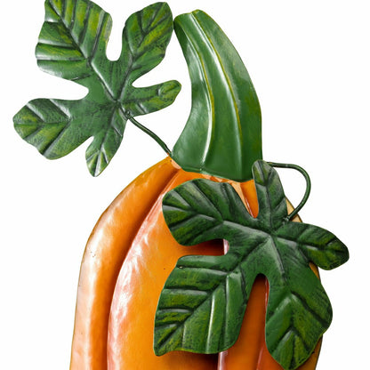 Embossed Pumpkin Sunflower Stake | Plow & Hearth