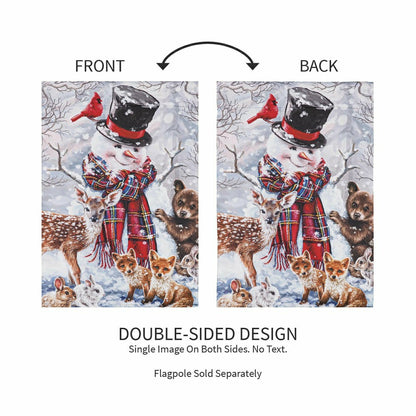 Forest Friends Suede Garden Flag | Plow & Hearth