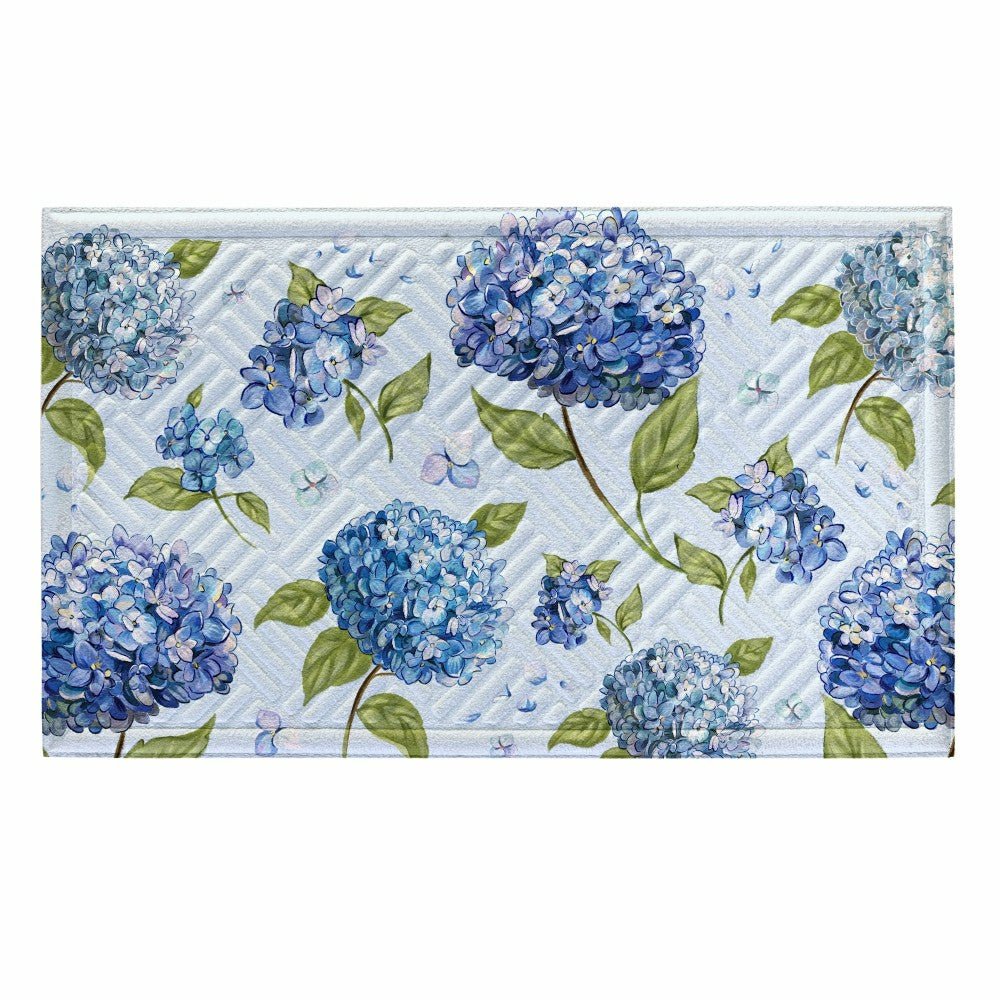 Vivastyle Embossed Mat, Hydrangea Haven Bright | Plow & Hearth