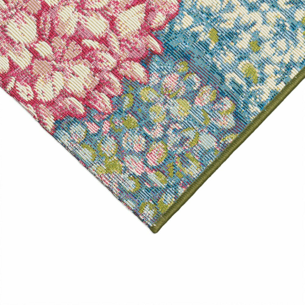 Hydrangeas Indoor/Outdoor Rug | Plow & Hearth