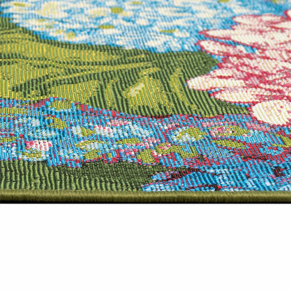 Hydrangeas Indoor/Outdoor Rug | Plow & Hearth
