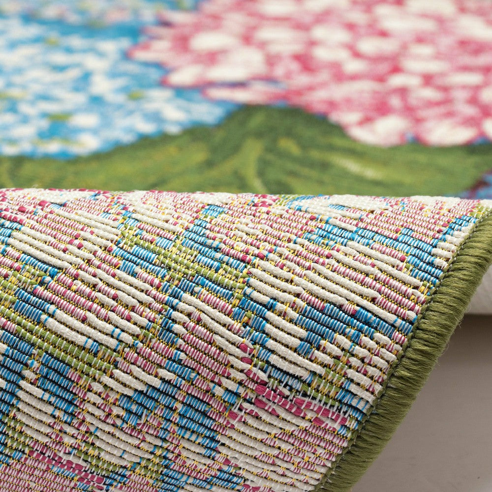 Hydrangeas Indoor/Outdoor Rug | Plow & Hearth