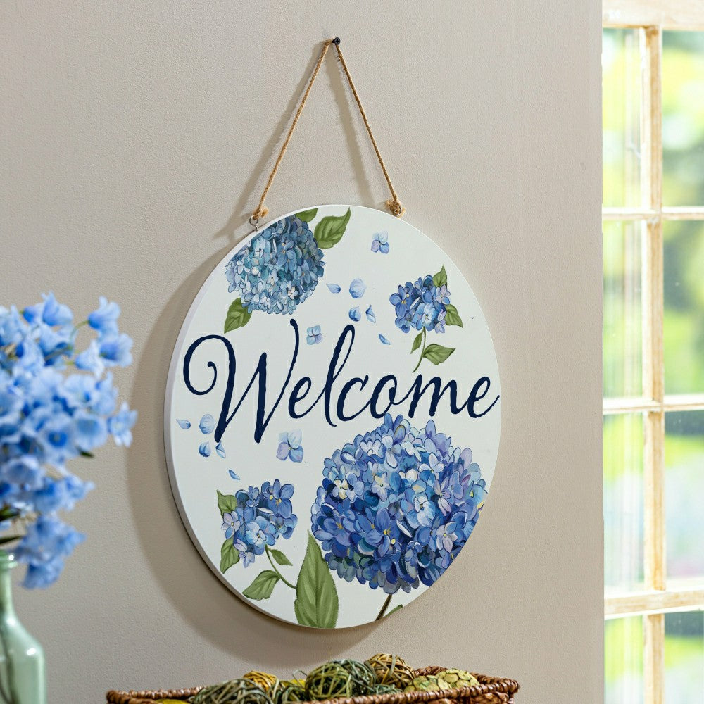 Hydrangea Haven, 18" Door Décor | Plow & Hearth