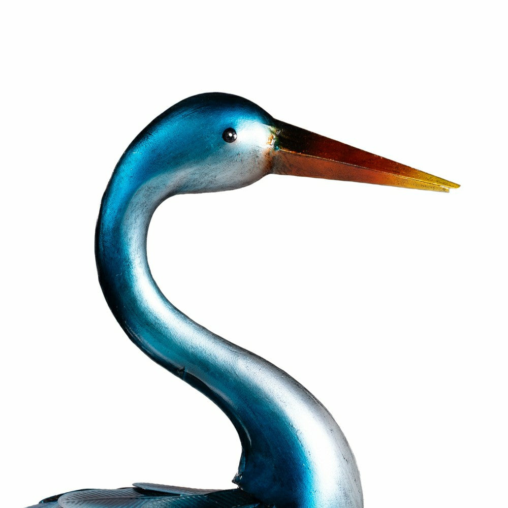35" Metal Blue Heron Pair | Plow & Hearth