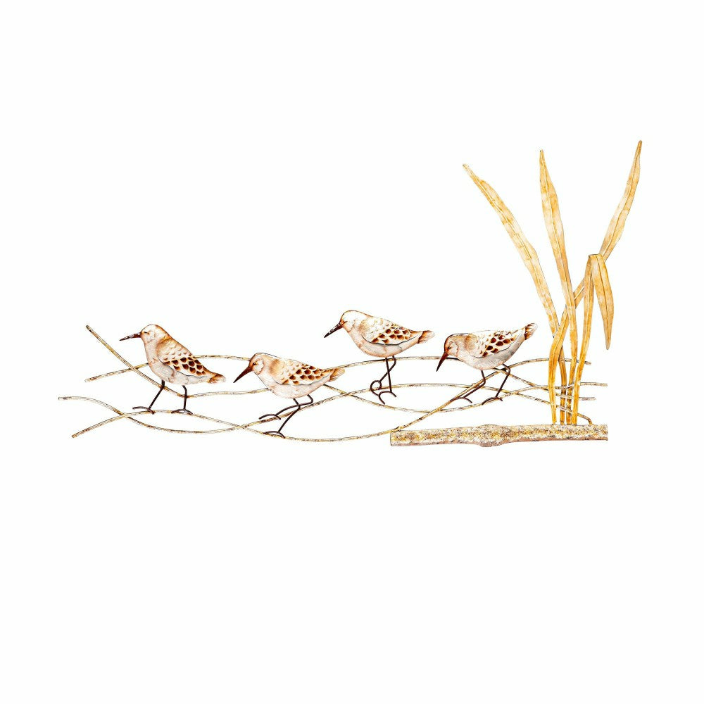Shorebirds Capiz & Metal Wall Décor | Plow & Hearth