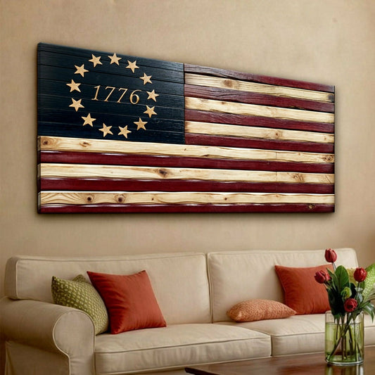 1776 American Flag Wall Art | Plow & Hearth