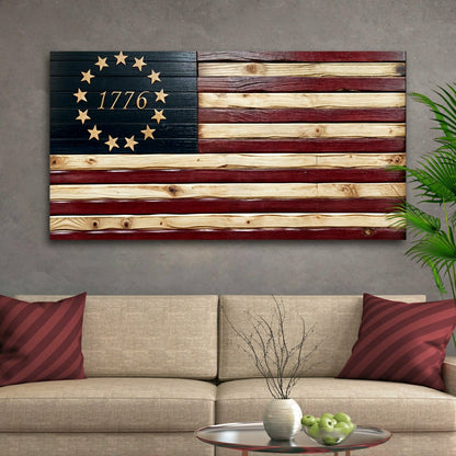 1776 American Flag Wall Art | Plow & Hearth
