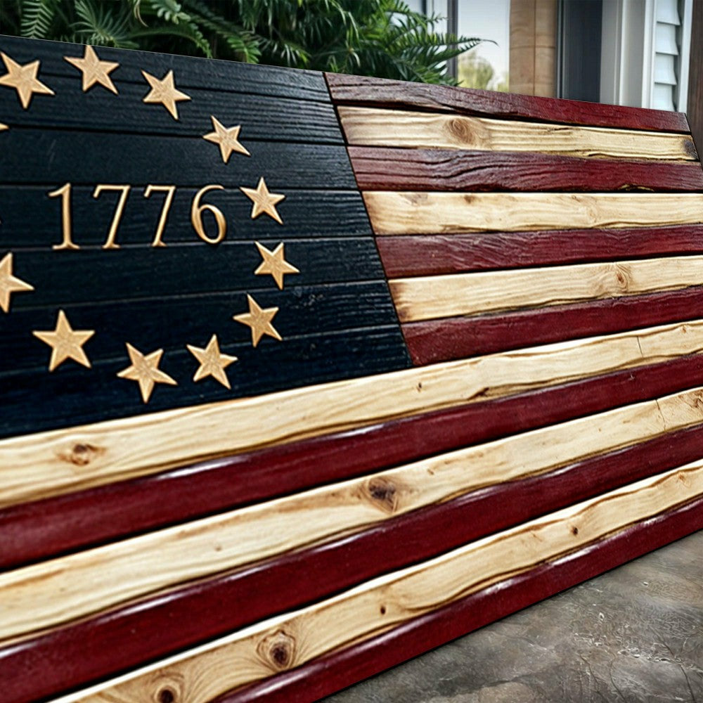1776 American Flag Wall Art | Plow & Hearth