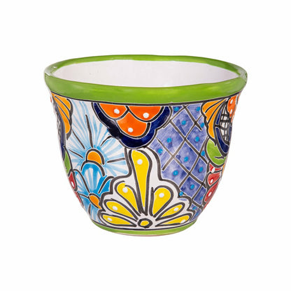 Set of 2 Classic Talavera Planters | Plow & Hearth