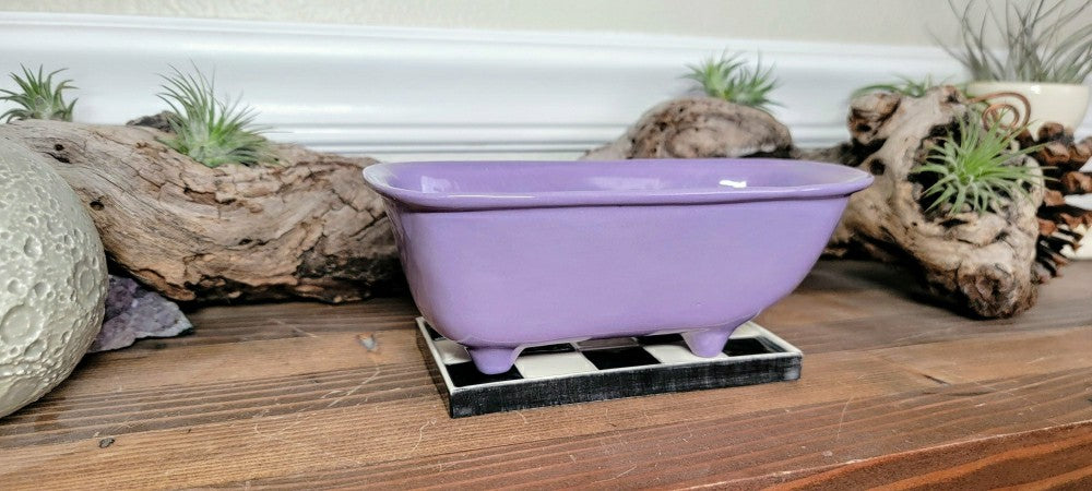 Medium Ceramic Bathtub Planter | Plow & Hearth