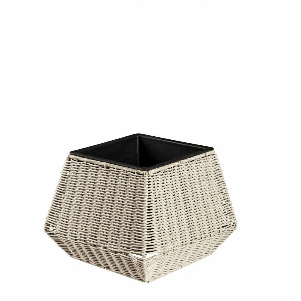 Indoor/Outdoor Wicker Planters, Set of 3 | Plow & Hearth