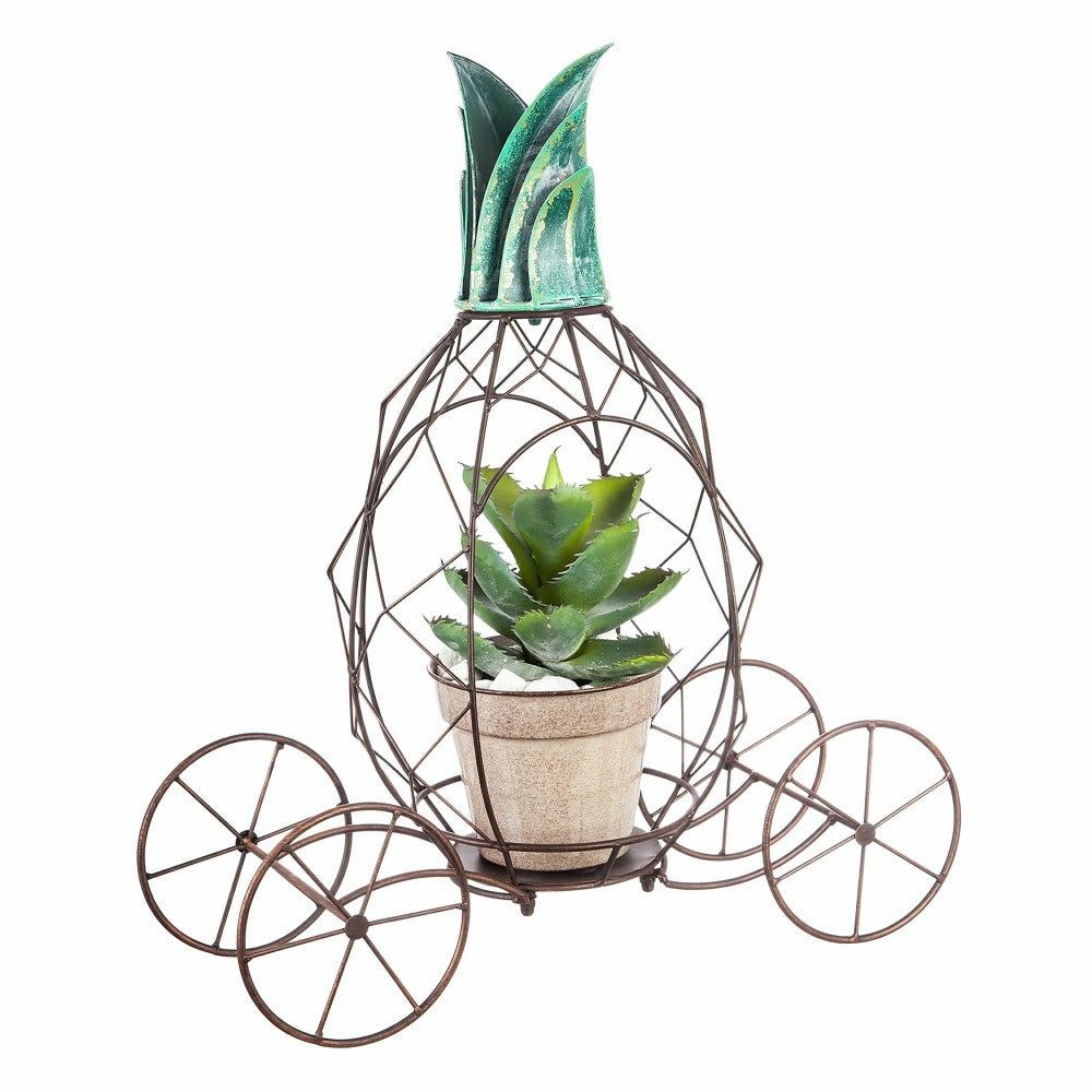 Metal Pineapple Planter | Plow & Hearth