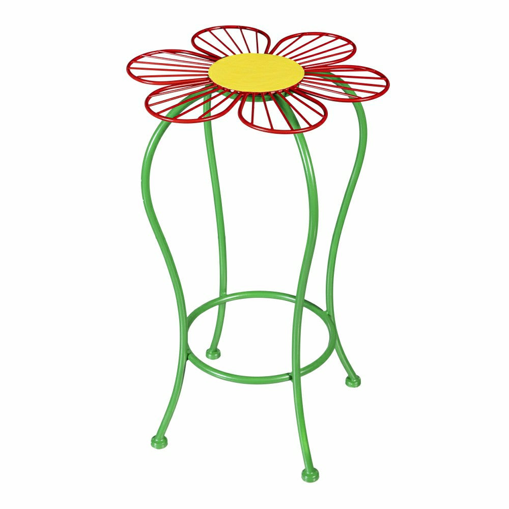 What She Shed Planter, Metal Flower Plant Stand, 13.3" | Plow & Hearth