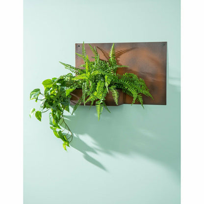 Rusted Wall Planter | Plow & Hearth