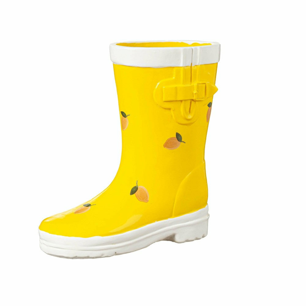 Multi-Color Fun Fruits Rain Boot Planter, Set of 2 | Plow & Hearth