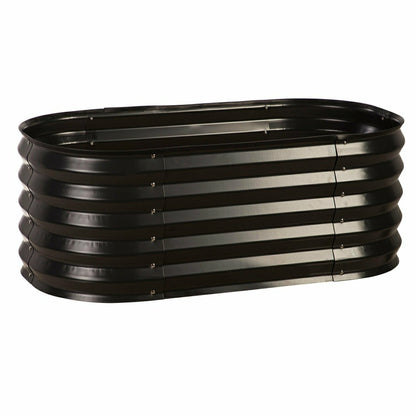 Galvanized Steel Garden Bed Large | Plow & Hearth