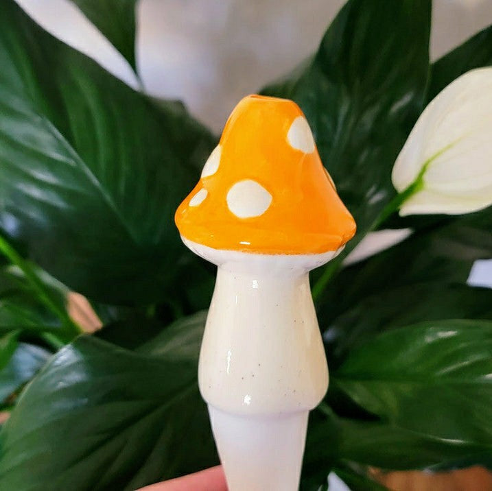 Small Toadstool Watering Spike | Plow & Hearth
