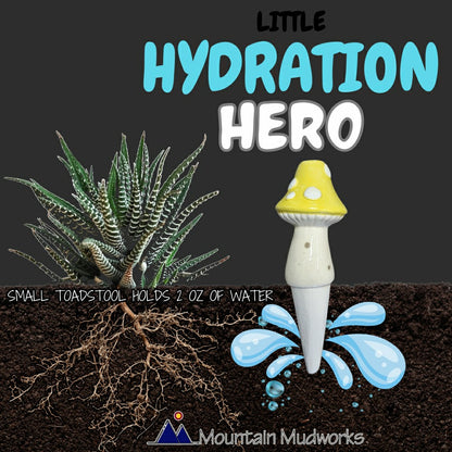 Small Toadstool Watering Spike | Plow & Hearth