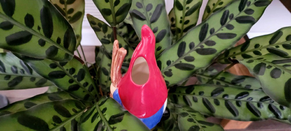 Hiking Gnome Watering Spike | Plow & Hearth