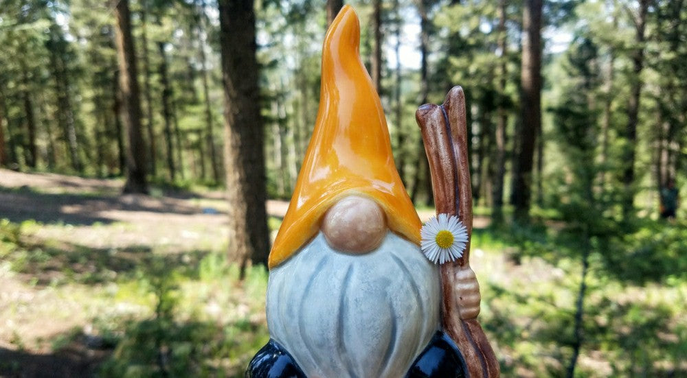 Hiking Gnome Watering Spike | Plow & Hearth