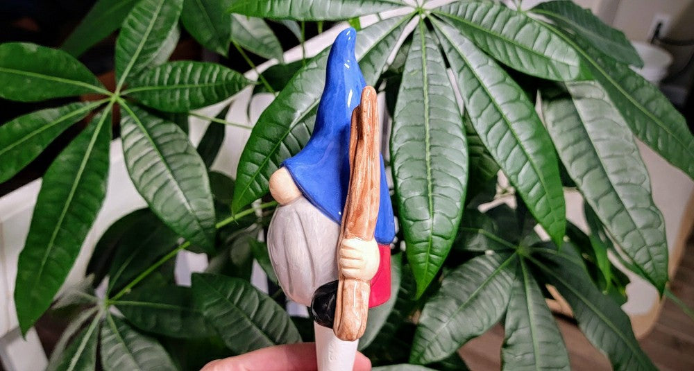Hiking Gnome Watering Spike | Plow & Hearth
