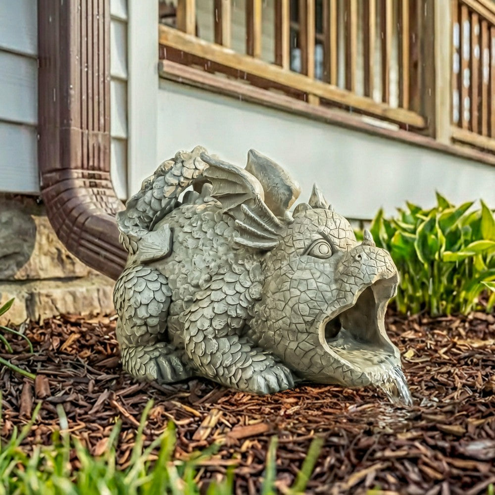 Dragon Resin Downspout | Plow & Hearth