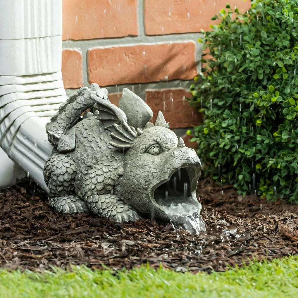 Dragon Resin Downspout | Plow & Hearth